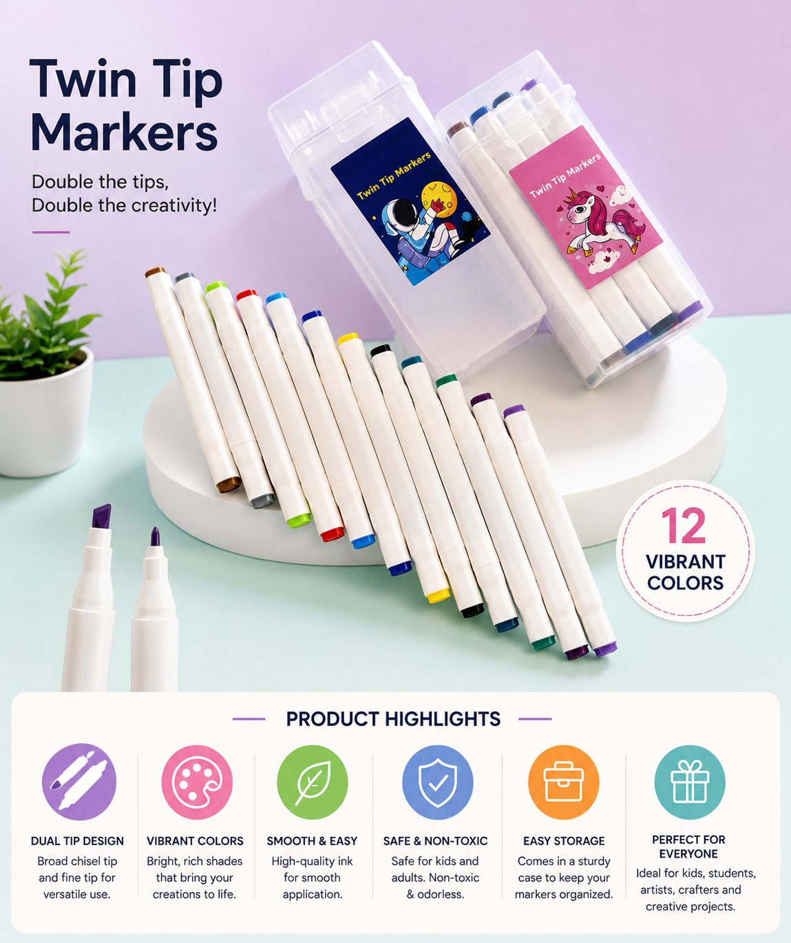 Twin Tip Marker