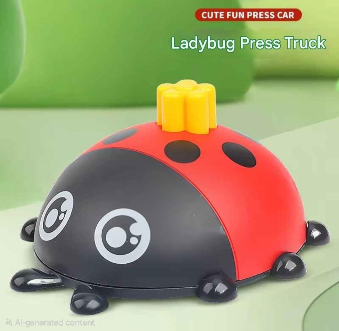 Ladybug Press Car - Image 4