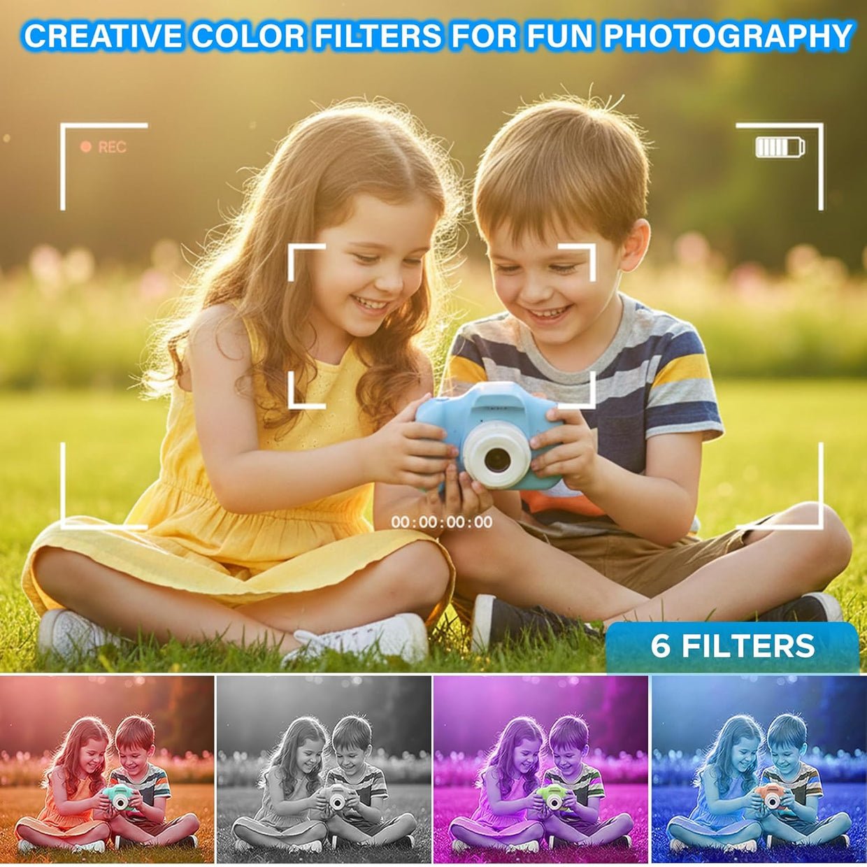 Kids Mini Digital Camera - Rechargeable - Image 5