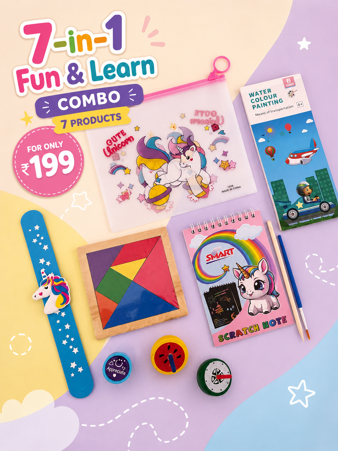 7 in 1 Fun & Learn Combo