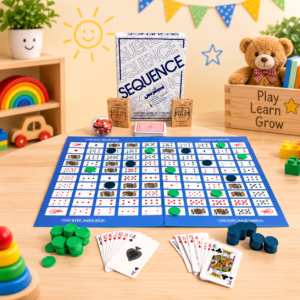 Sequence Board Game – Strategy, Matching & Family Fun Game