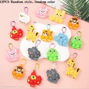 Animal Pop it Keychain Mini(1 pc)