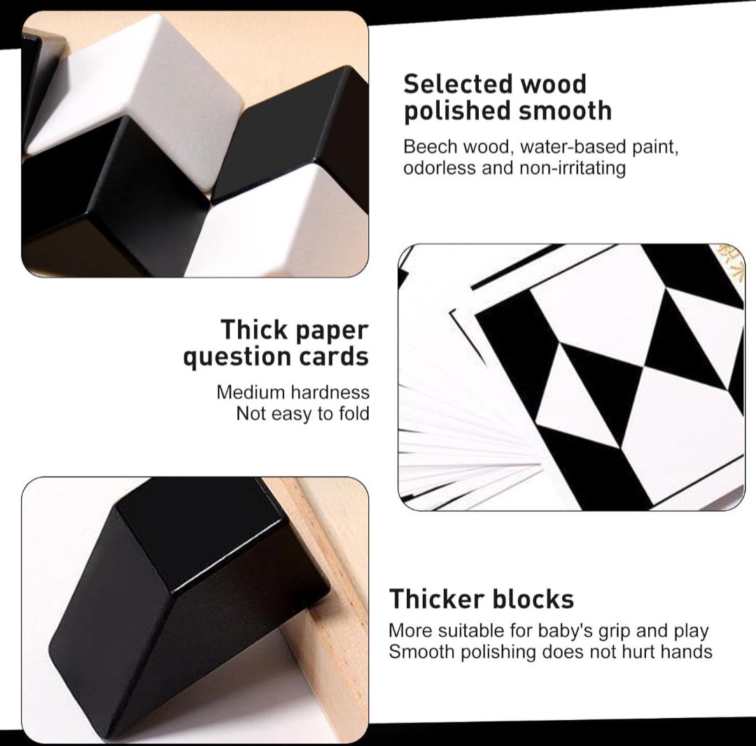 Black and White Hidden Geometric Puzzle - Image 3