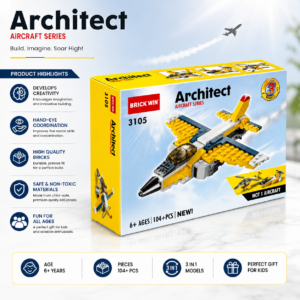 3 in 1 Architect Bricks Toy