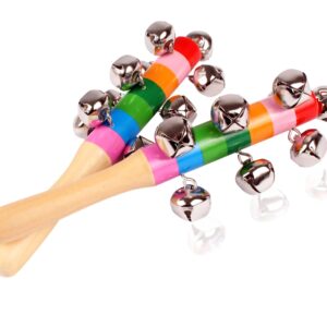 Wooden Bell Rattle