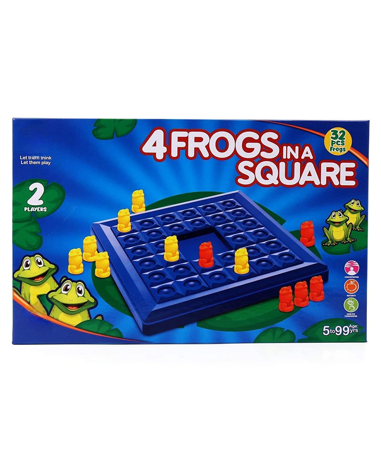 4 Frogs in a Square