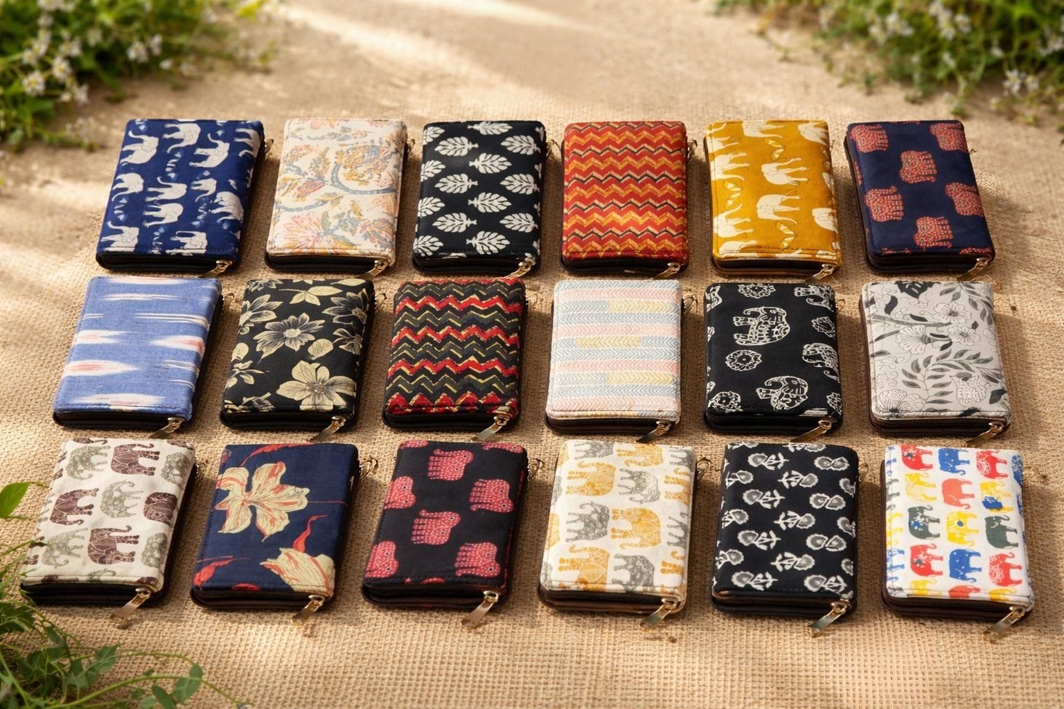 Ikkat Wallet Small