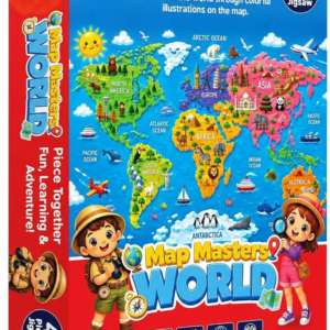 Map Masters World Map 48-Piece Jigsaw Puzzle