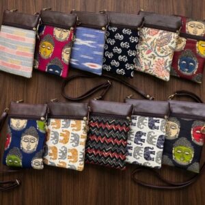 Ikkat Sling Bag