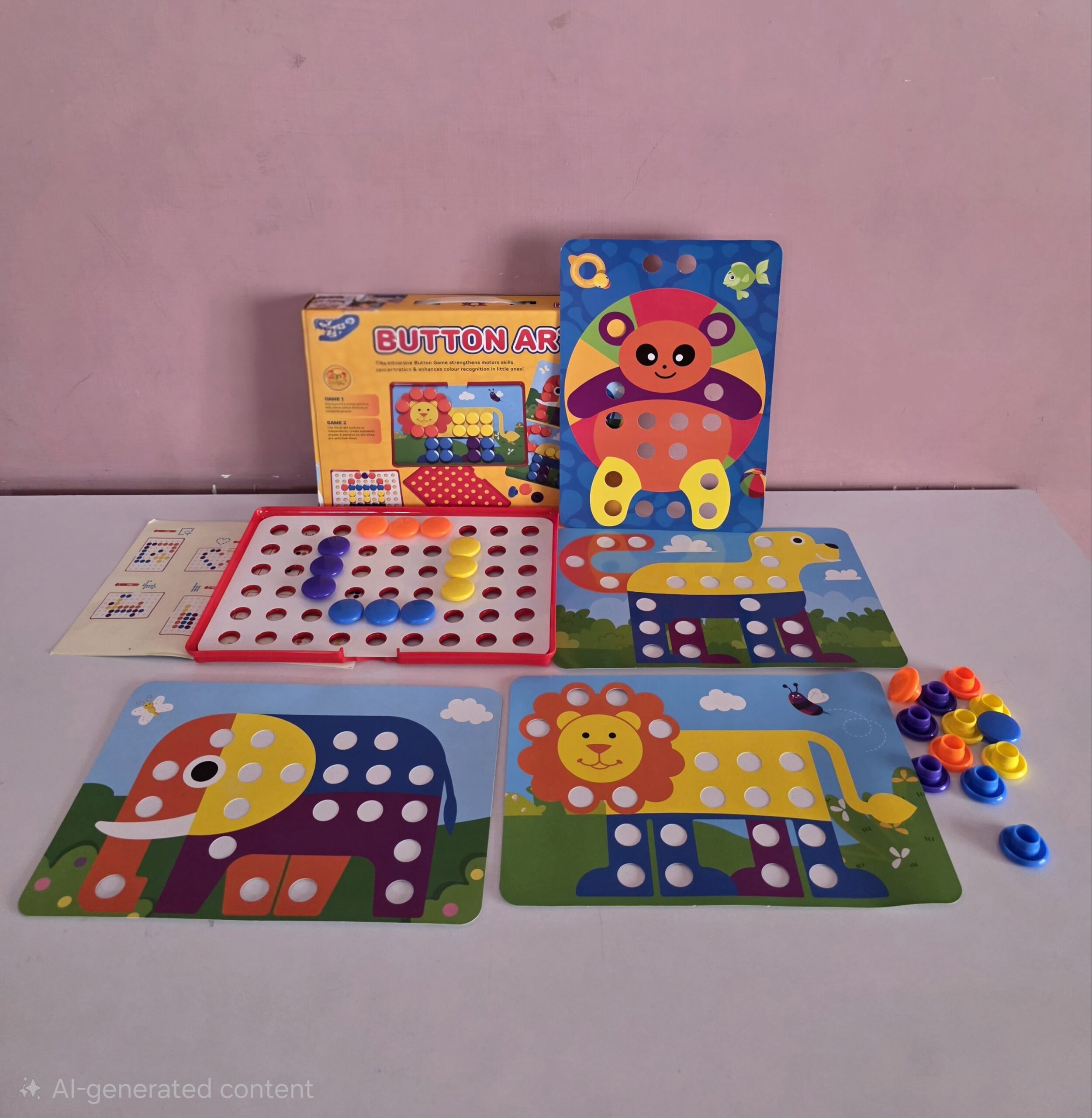 Button Art Creative Activity Game - Image 9