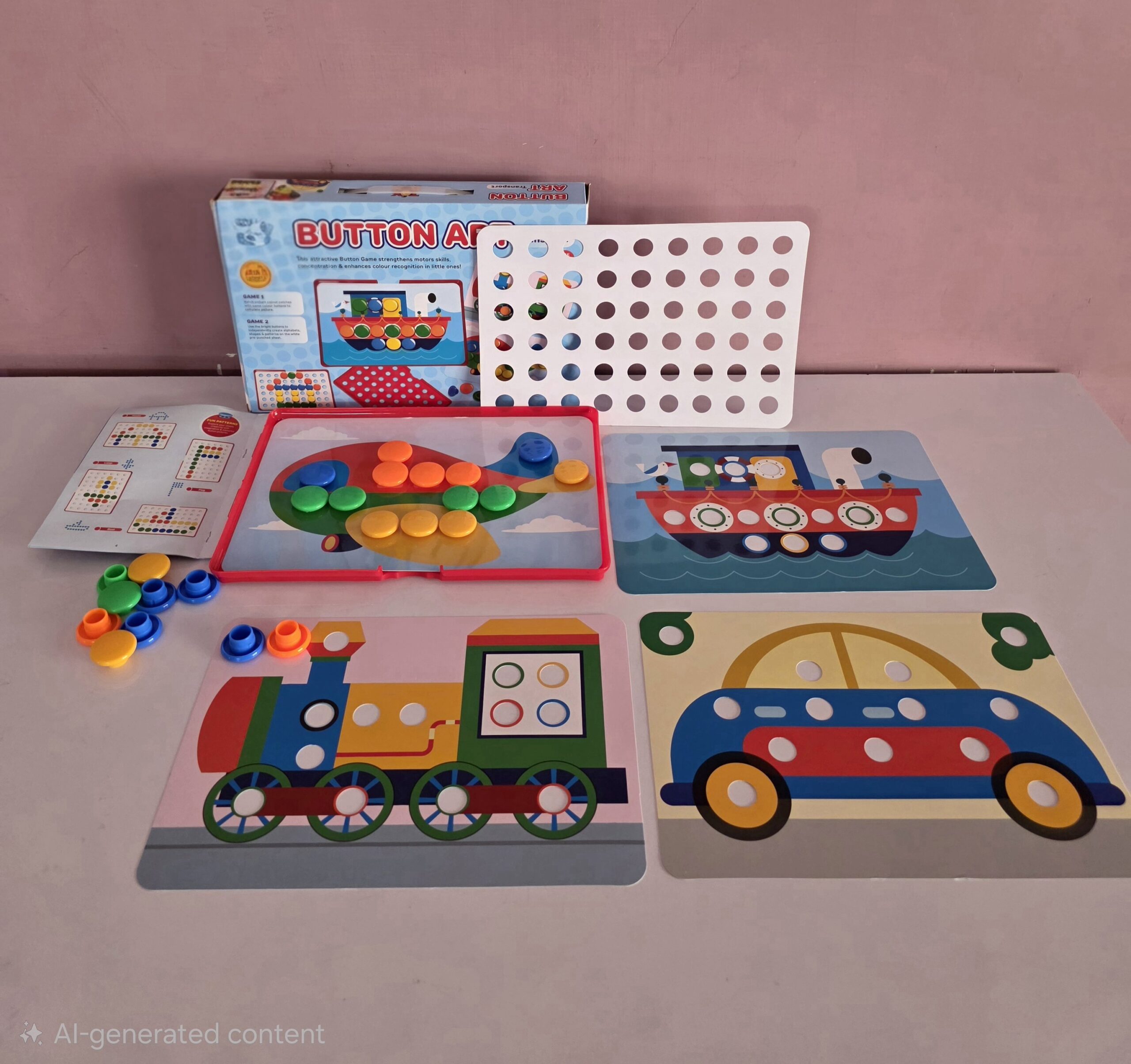 Button Art Creative Activity Game - Image 3