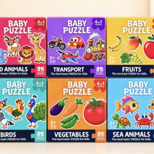 Baby Puzzle – 4-in-1 Educational Puzzle