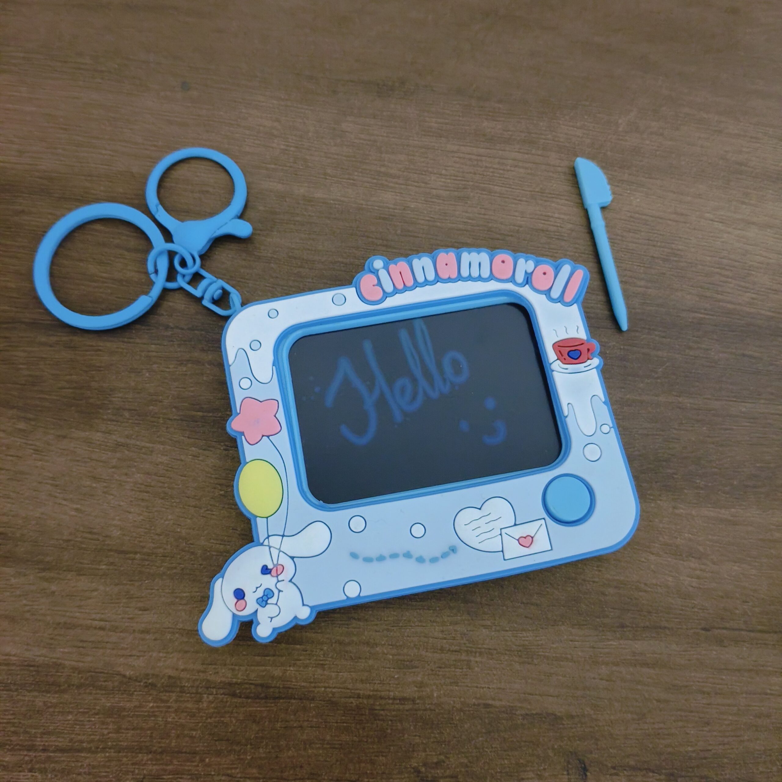 Cute Cartoon LCD Writing Tablet Keychain - Image 5