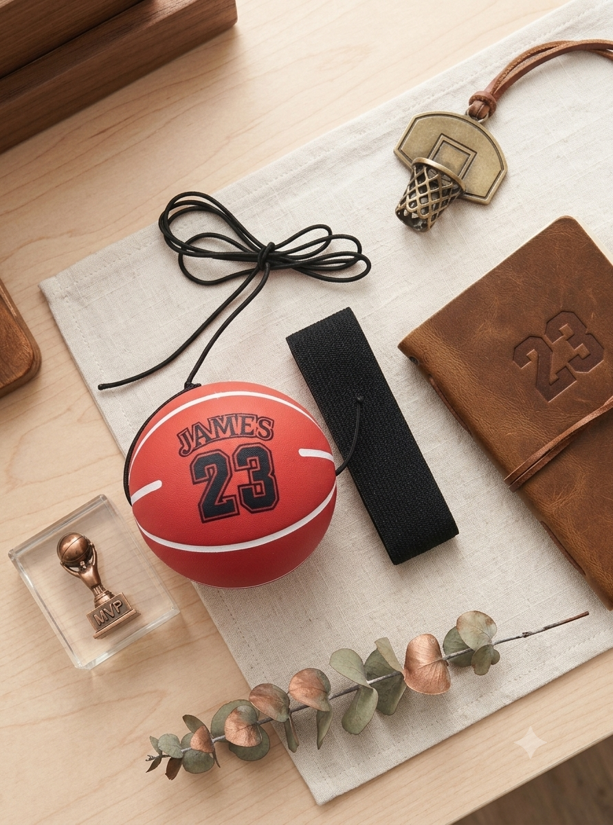 Basketball Reflex Training Ball with Wrist Band - Image 3