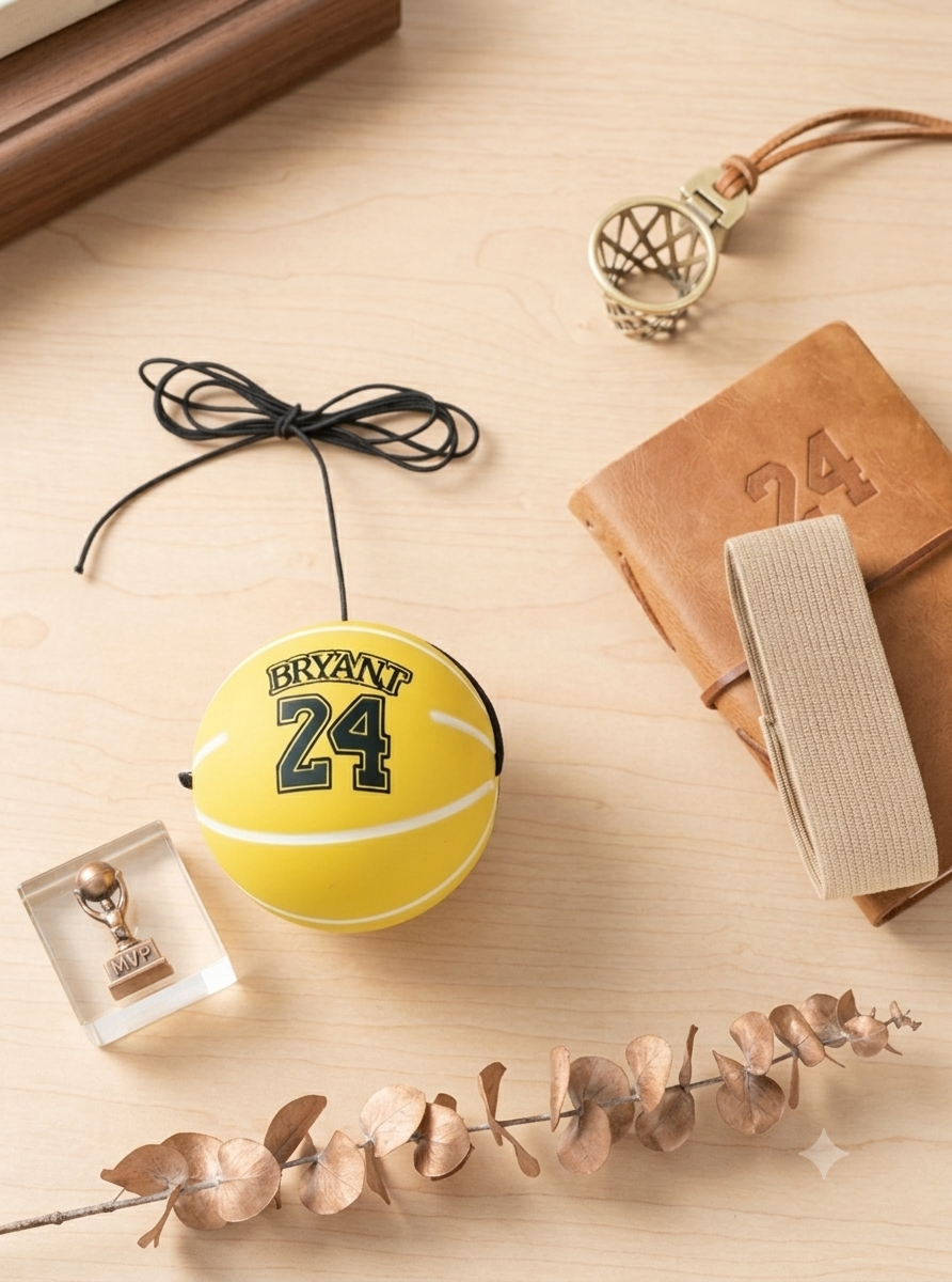 Basketball Reflex Training Ball with Wrist Band - Image 2
