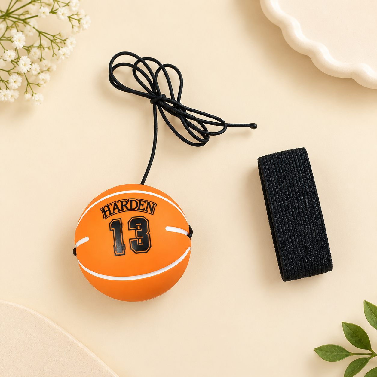 Basketball Reflex Training Ball with Wrist Band - Image 7