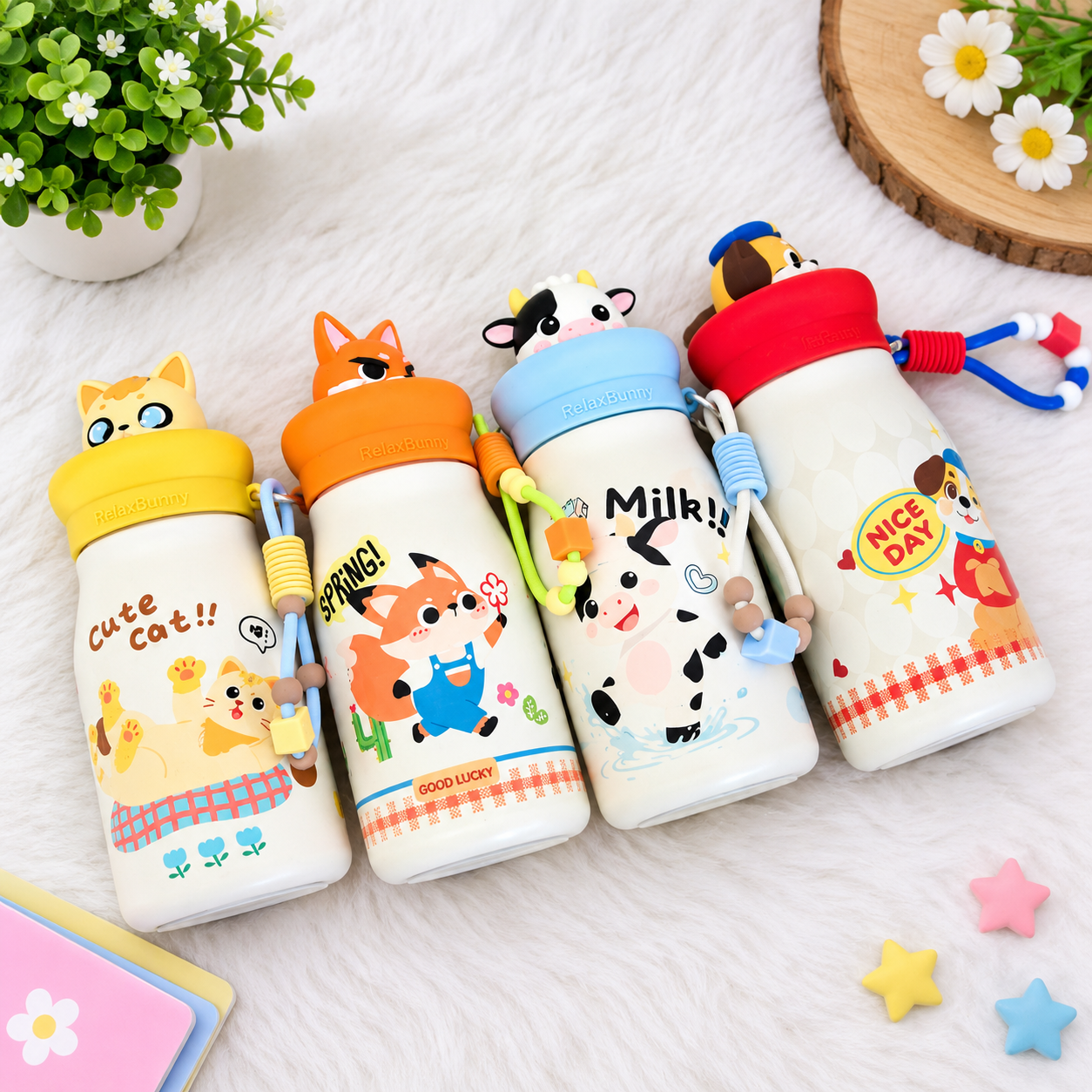 Cute Animal Water Bottle - Image 2