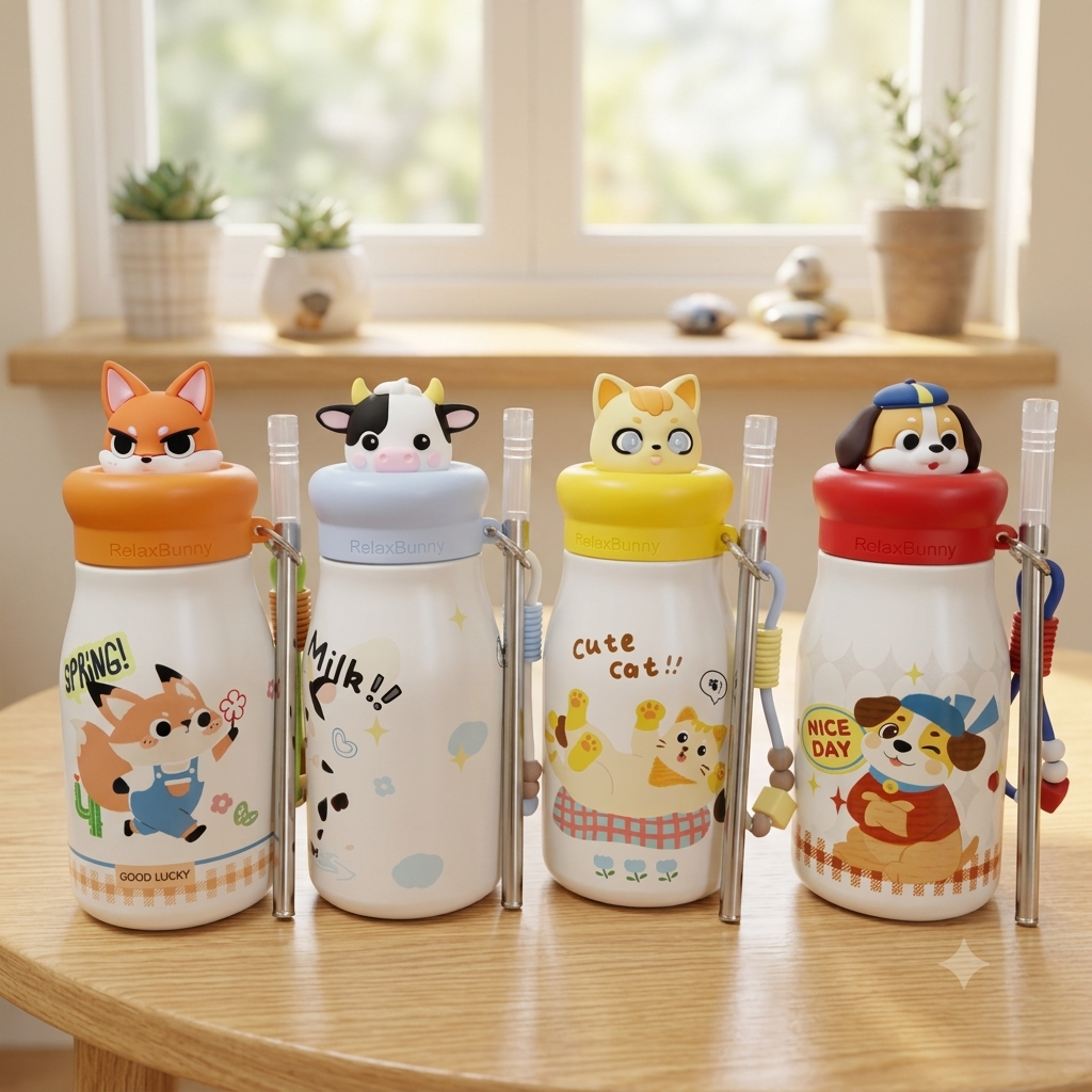 Cute Animal Water Bottle