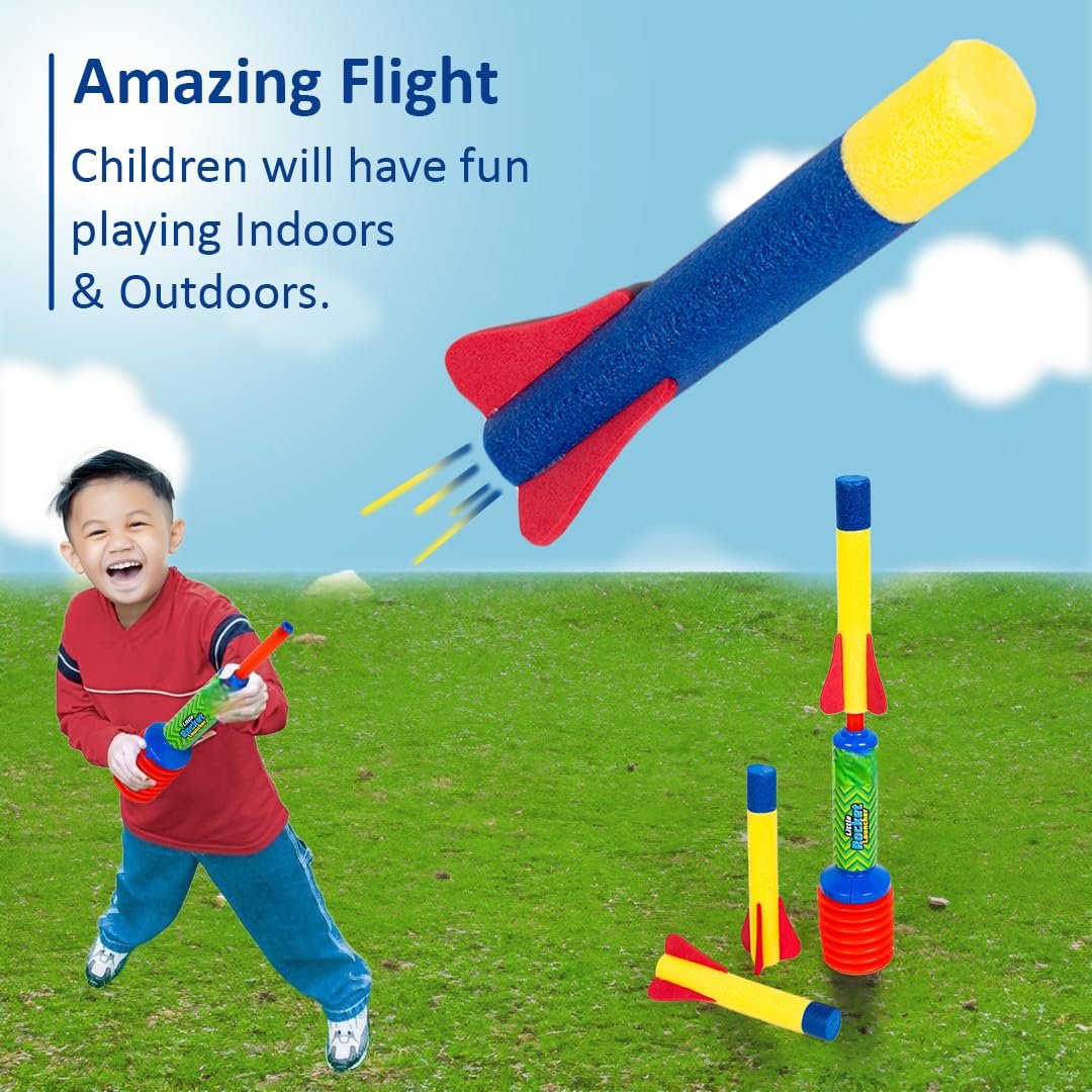 Little Rocket Launcher – Soft Foam Rocket Shooting Set - Image 5