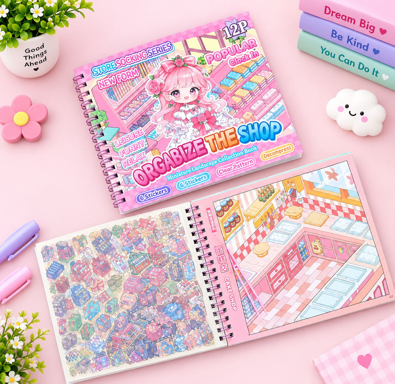 Sticker Book - Organize the Shop - Image 4