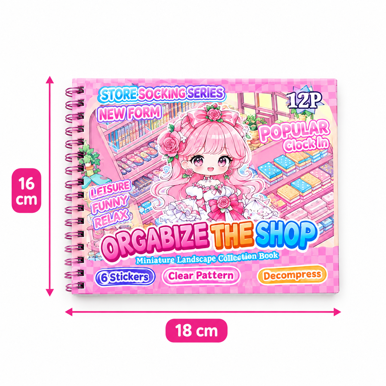Sticker Book - Organize the Shop - Image 2