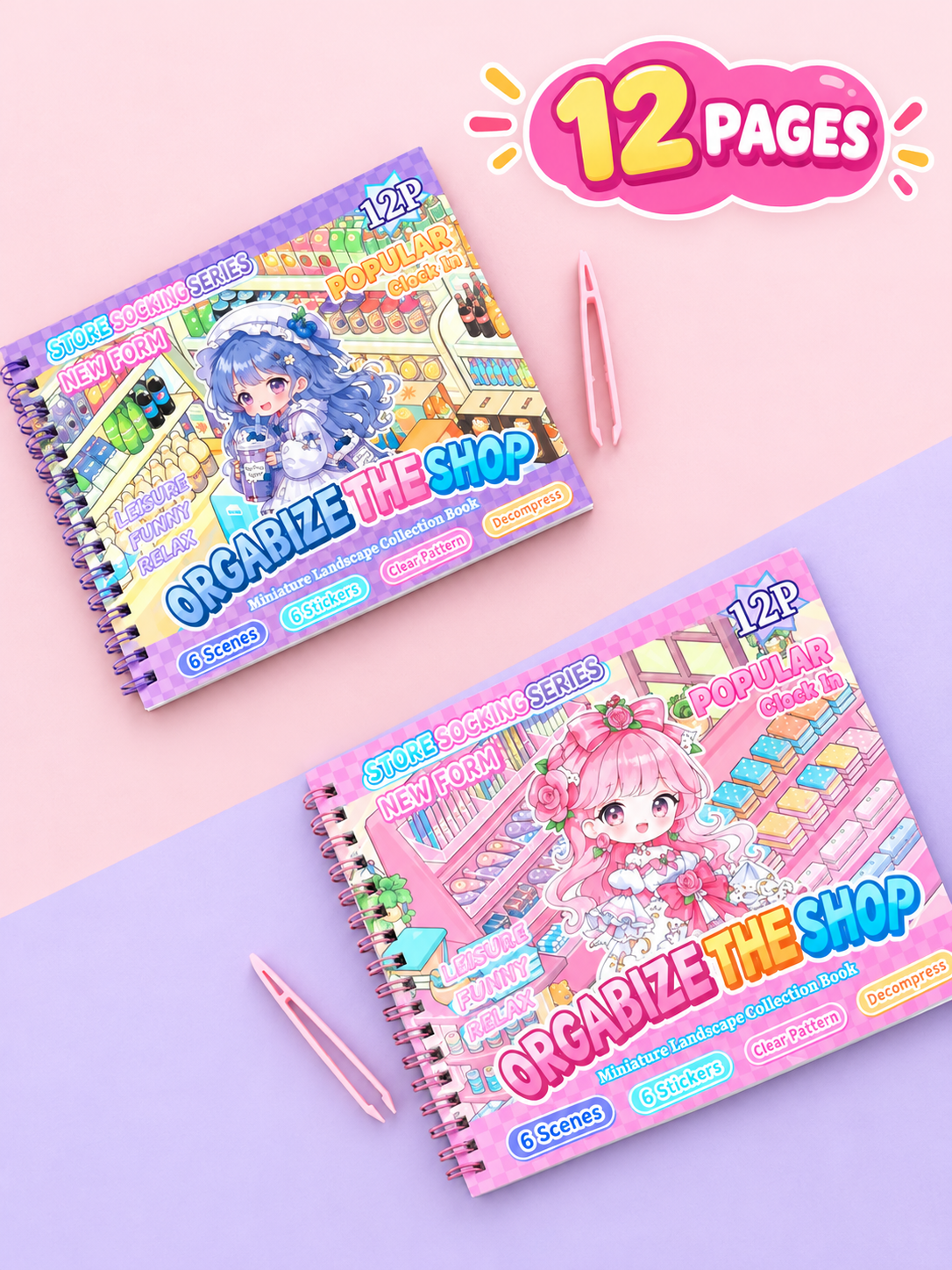 Sticker Book - Organize the Shop