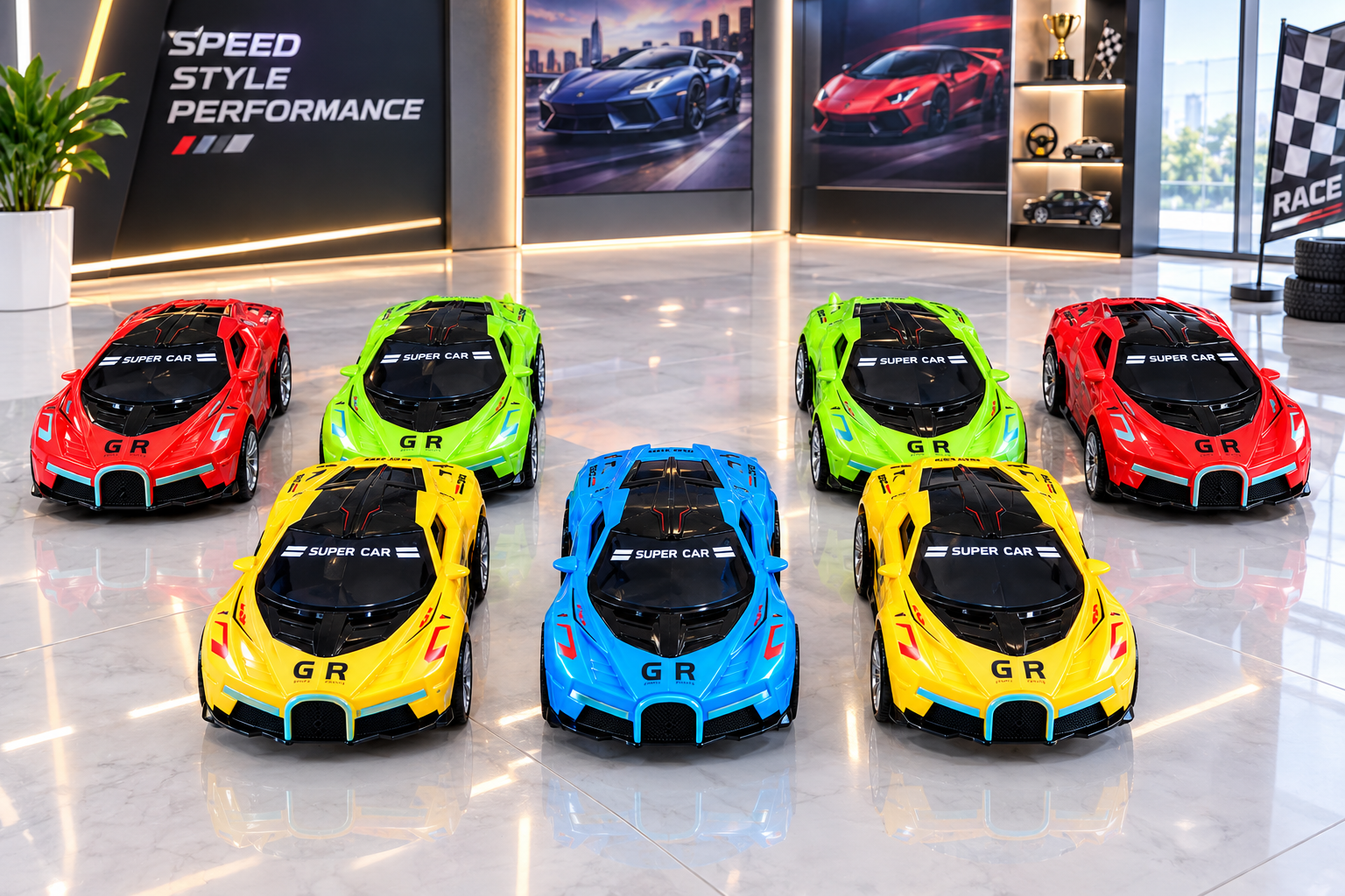 Drift Pull-Back Sports Car - Image 2