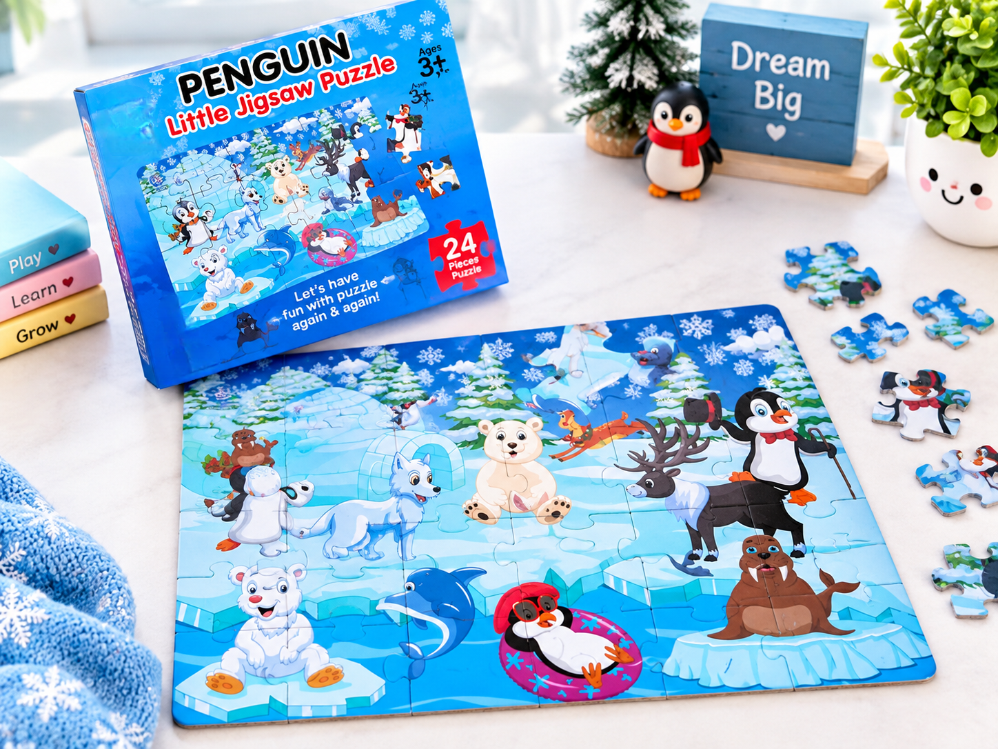 24 pc Jigsaw Puzzle - Image 3