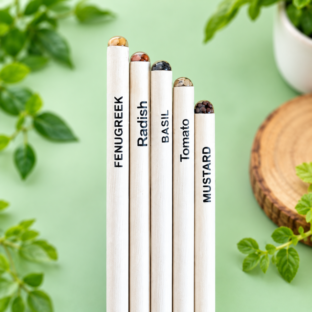 🌱 Plantable Seed Pencil – Grow Your Own Herbs & Vegetables